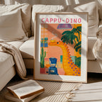 Cappu Dino Poster room view 2
